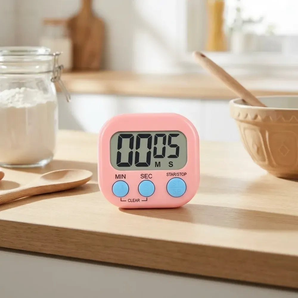Digital kitchen timer with stand - home &