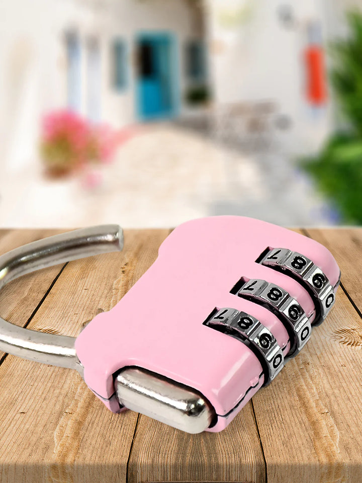 3-Digit Combination Padlock