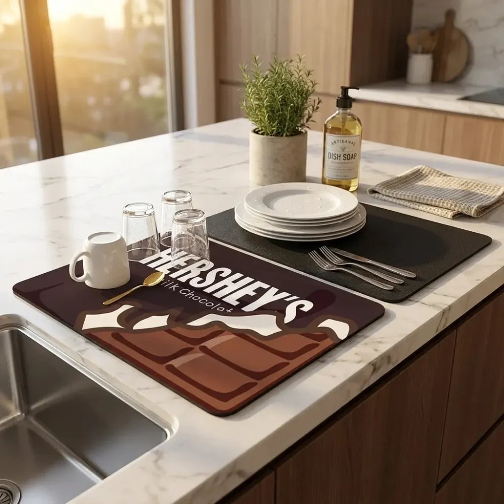 Dish drying mat (assorted)