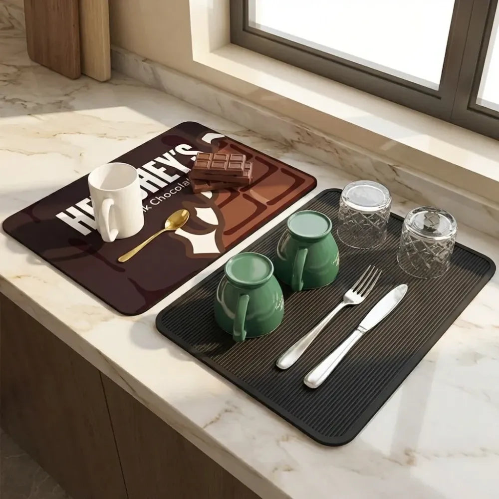 Dish drying mat (assorted)