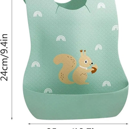 Disposable baby feeding bibs