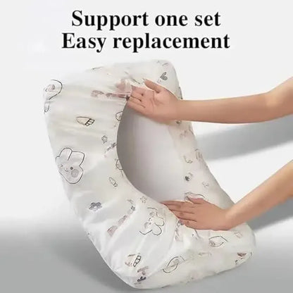 Disposable non-woven pillow cover