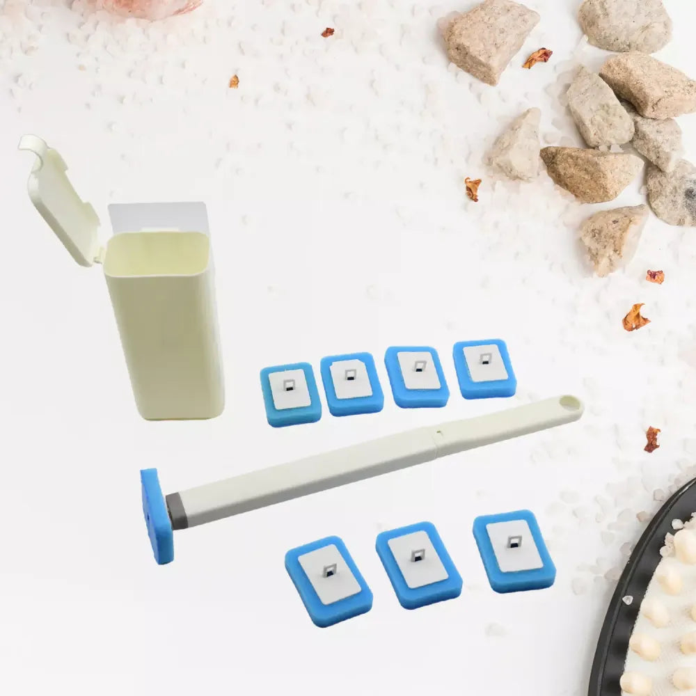 Disposable toilet brush kit