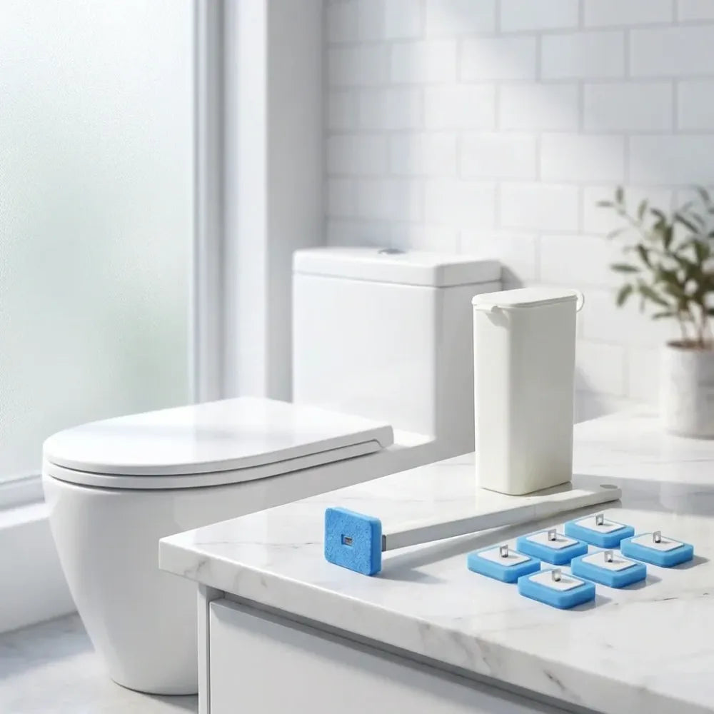 Disposable toilet brush kit - home improvement