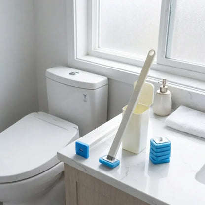 Disposable toilet brush kit - home improvement