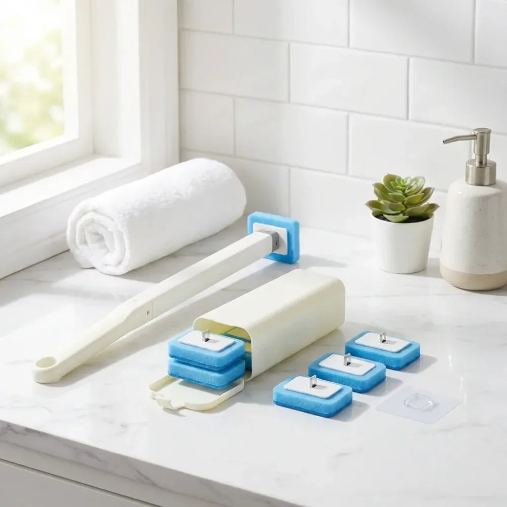 Disposable toilet brush kit - home improvement