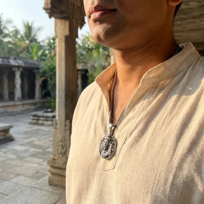 Divine hanuman locket necklace - bracelets