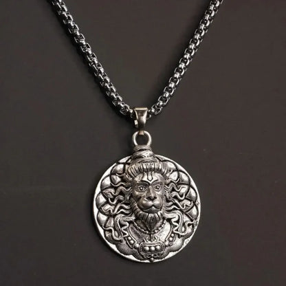 Divine hanuman locket necklace - bracelets