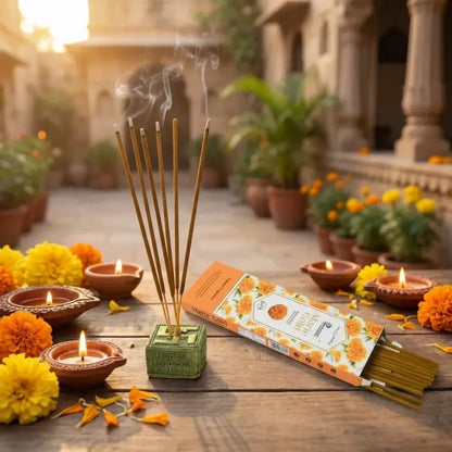 Divine marigold incense sticks - health care