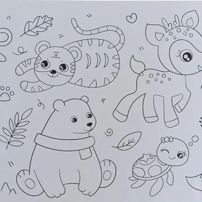 Diy drawing paper roll