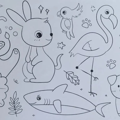Diy drawing paper roll