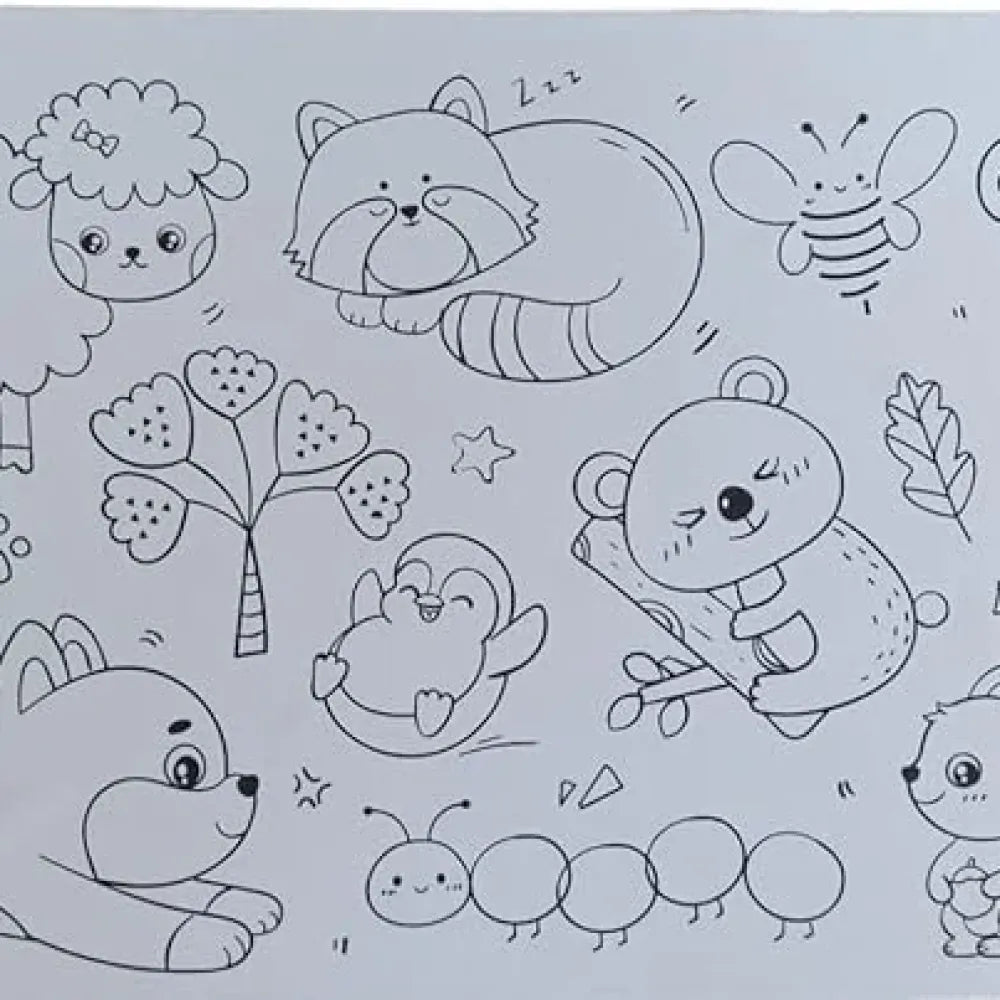 Diy drawing paper roll