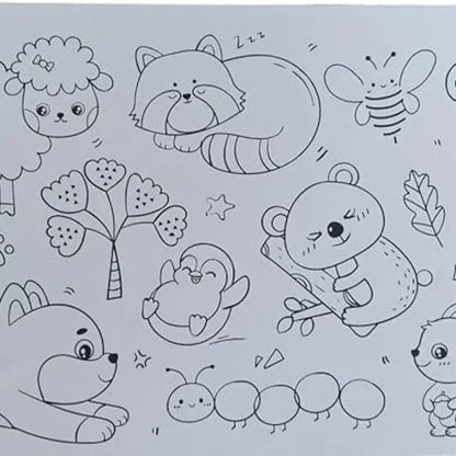 Diy drawing paper roll