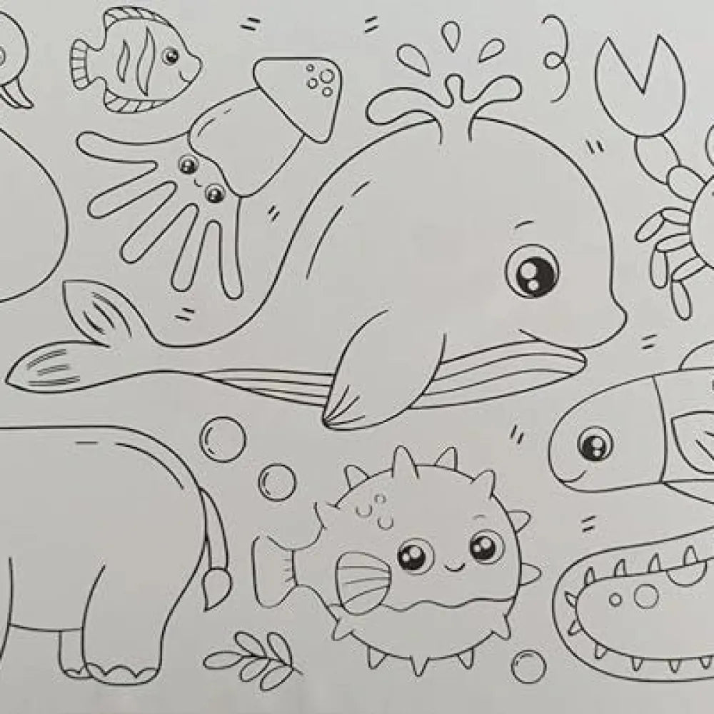 Diy drawing paper roll