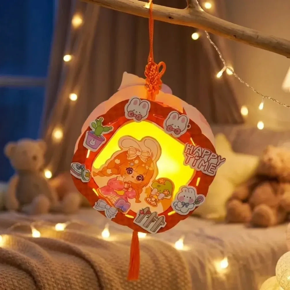 Diy glowing paper lanterns - office