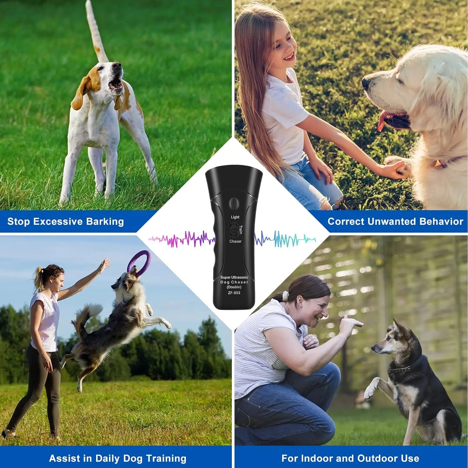 Ultrasonic dog chaser