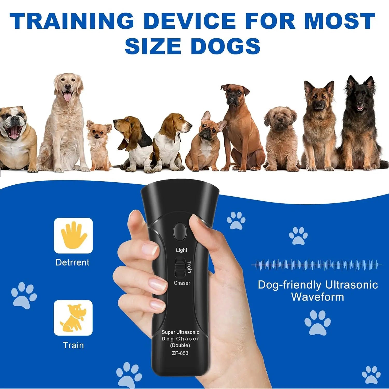 Ultrasonic dog chaser