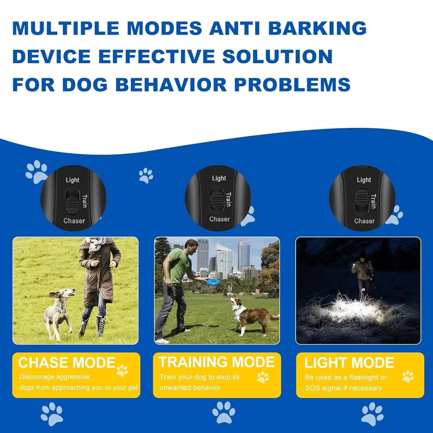 Ultrasonic dog chaser