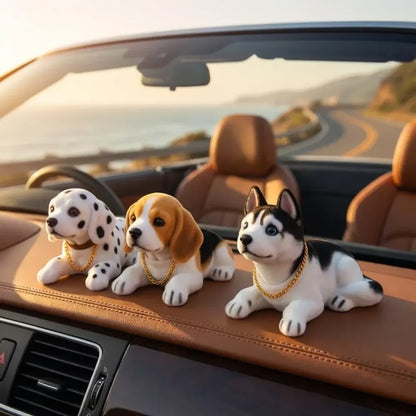 Dog bobblehead car decor - car and bike accessories