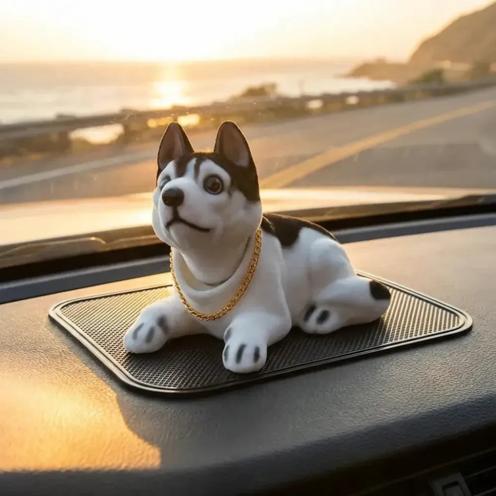 Dog bobblehead car decor - car and bike accessories
