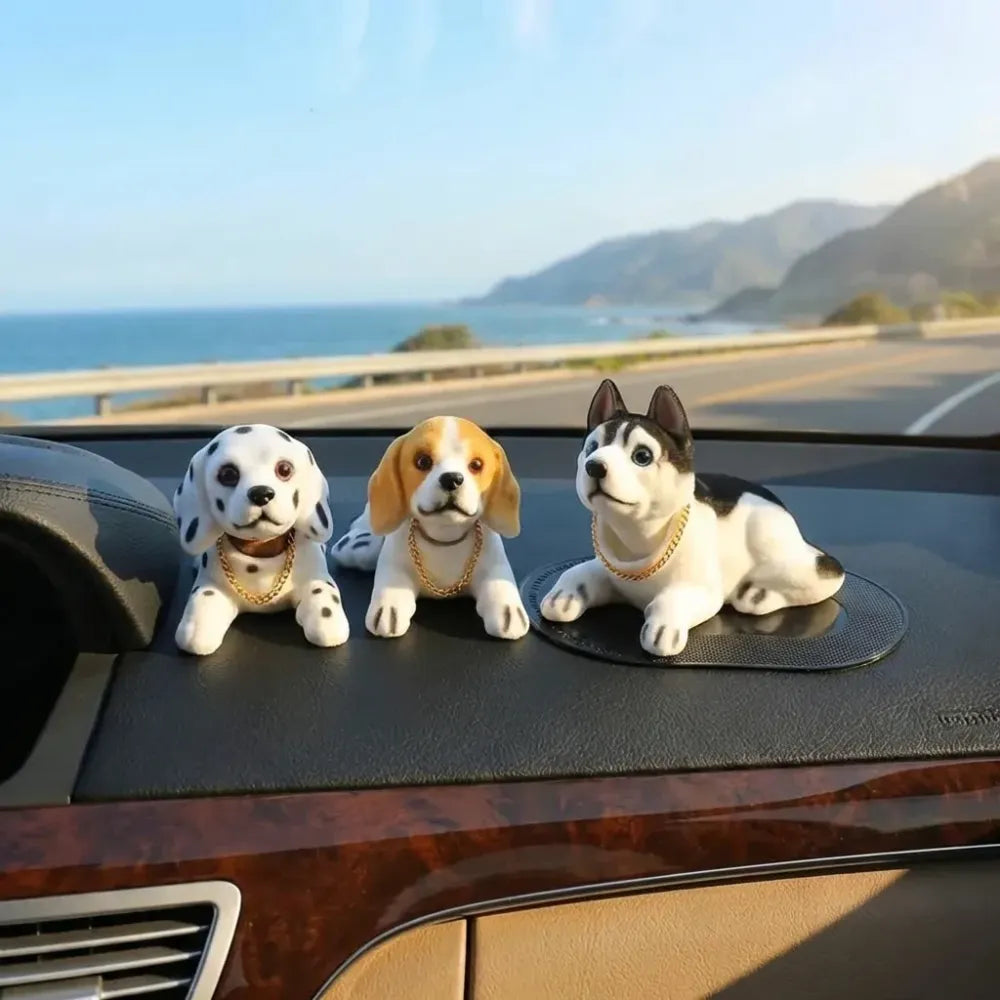 Dog bobblehead car decor - car and bike accessories