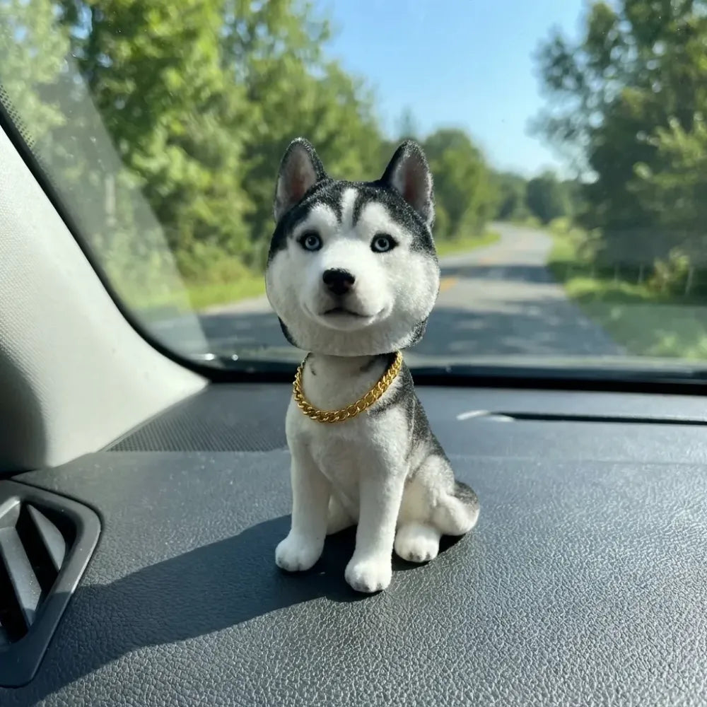 Dog bobblehead car decor - car and bike accessories