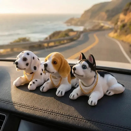 Dog bobblehead car decor - car and bike accessories