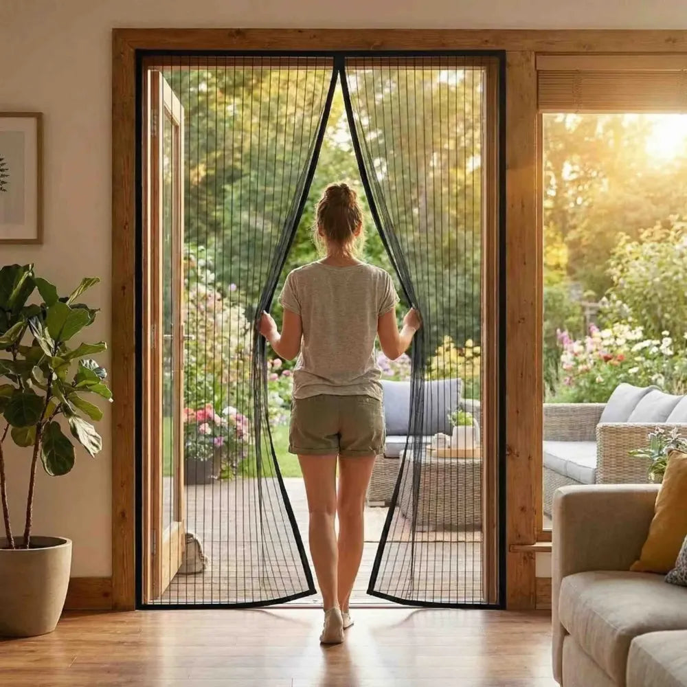 Door curtain-mesh (pack of 2)