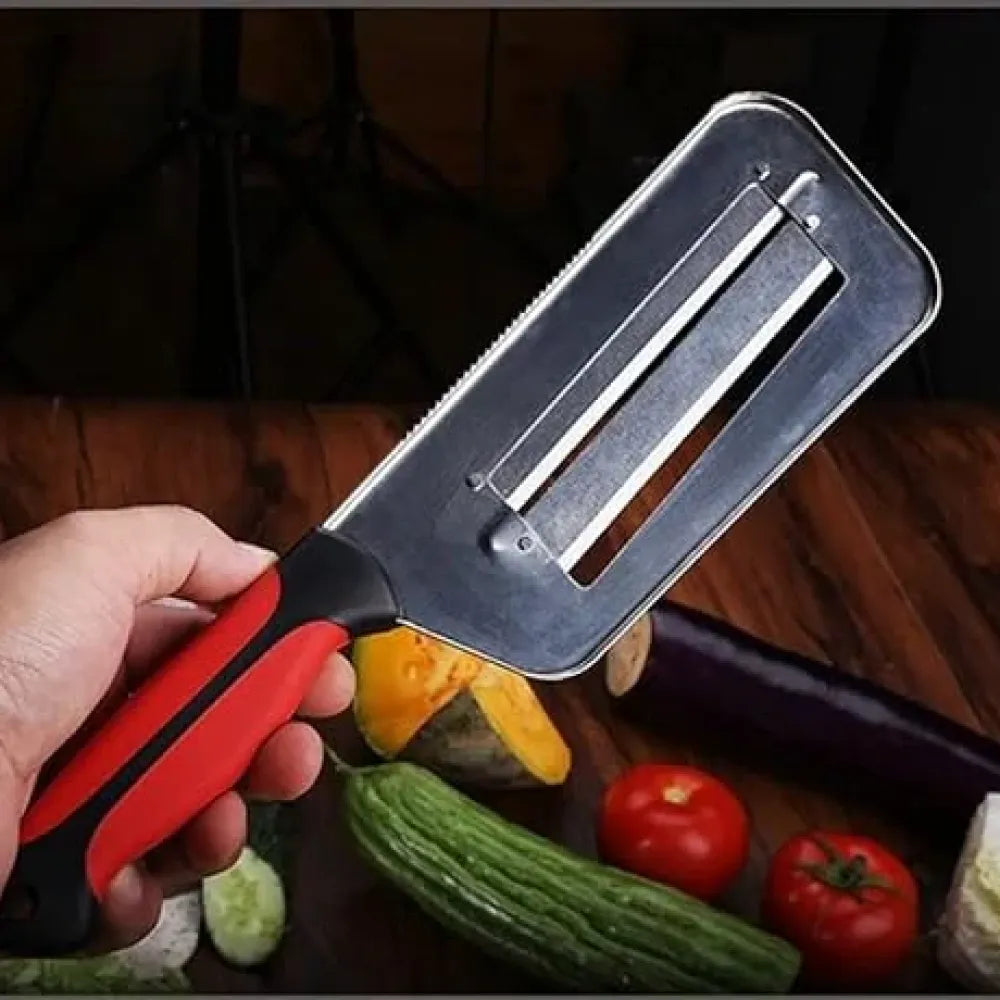 Double blade slicing knife