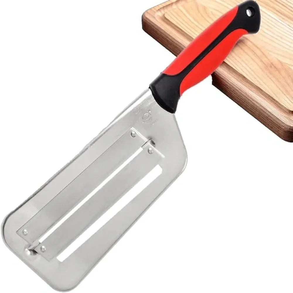 Double blade slicing knife