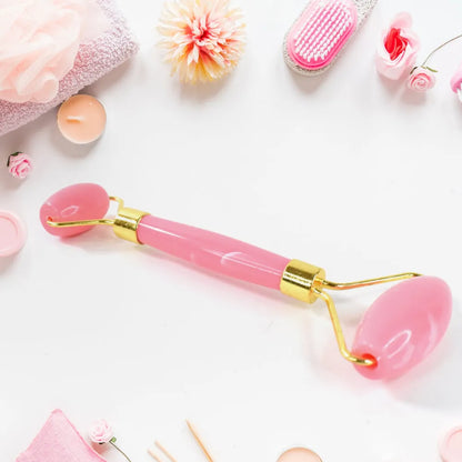 Double ended smooth facial massage roller - health care