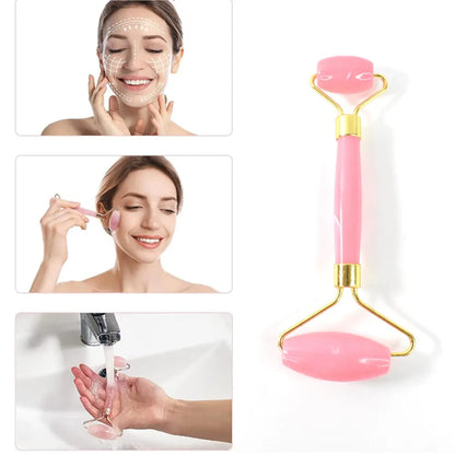 Double ended smooth facial massage roller - health care