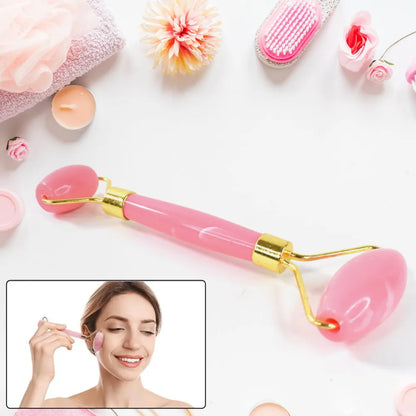 Double ended smooth facial massage roller - health care