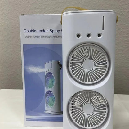 Double-ended spray fan