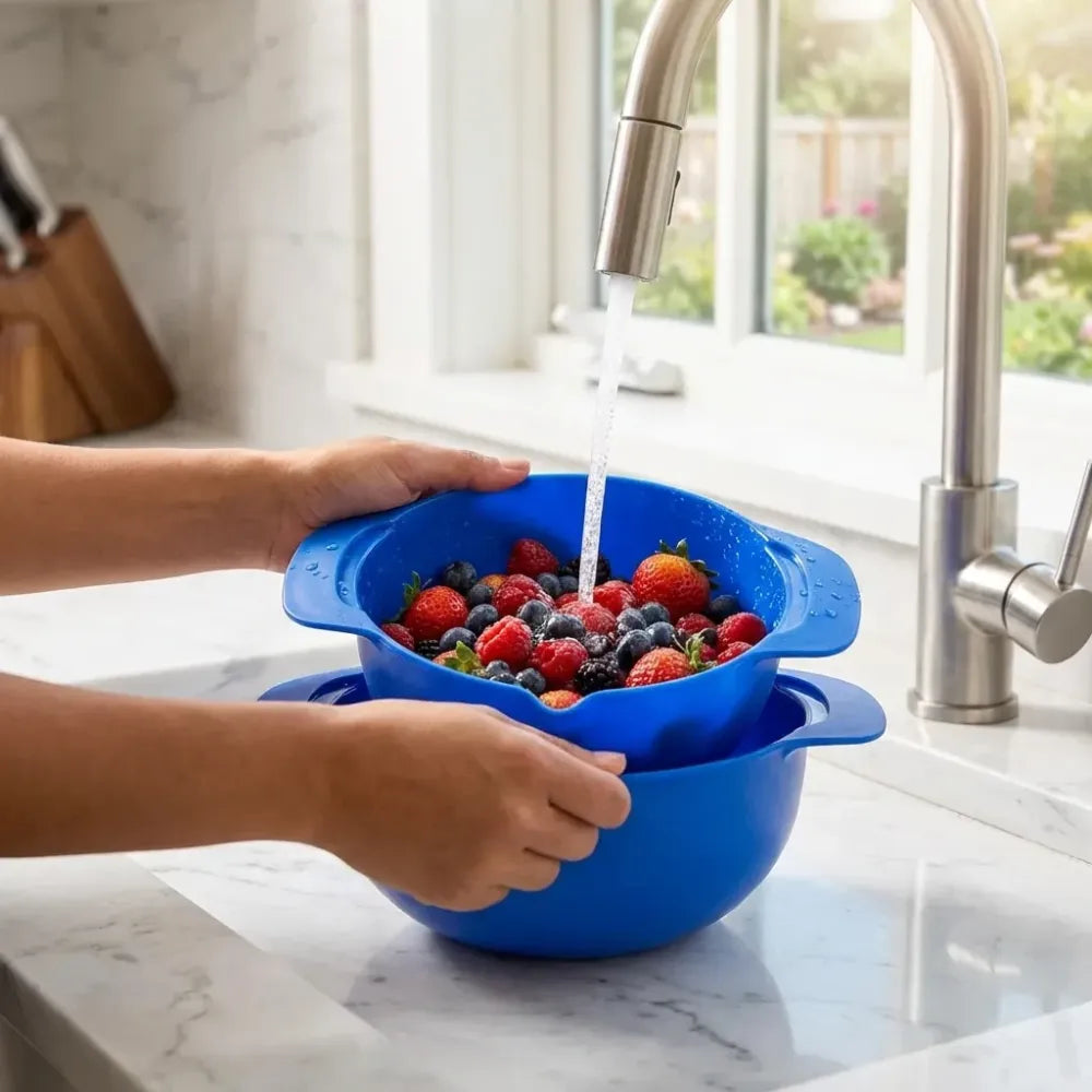 Double layer kitchen drain basket - home &
