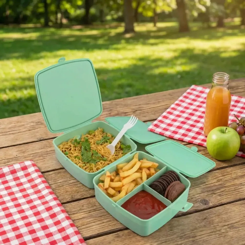 Double-layer lunch box - home & kitchen