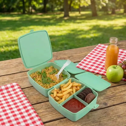 Double-layer lunch box - home & kitchen