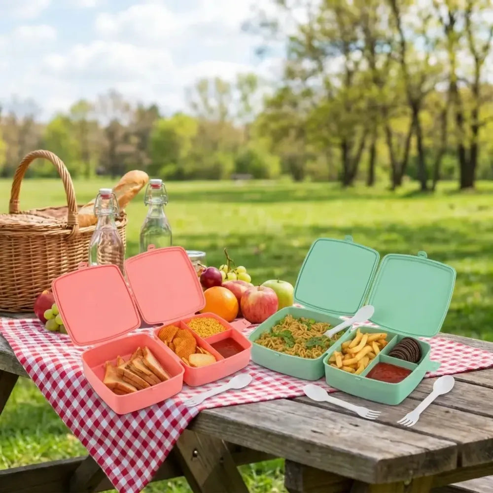 Double-layer lunch box - home & kitchen