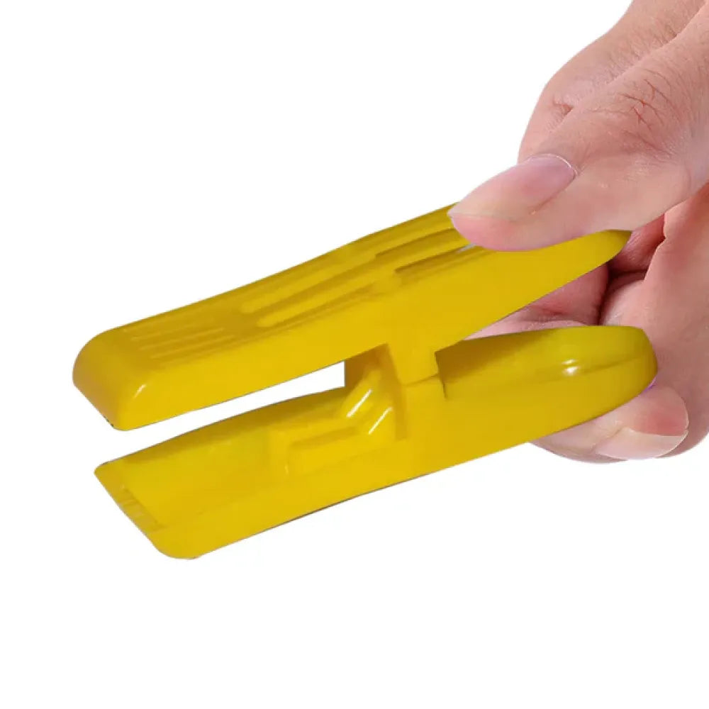 Double pin plastic cloth clips