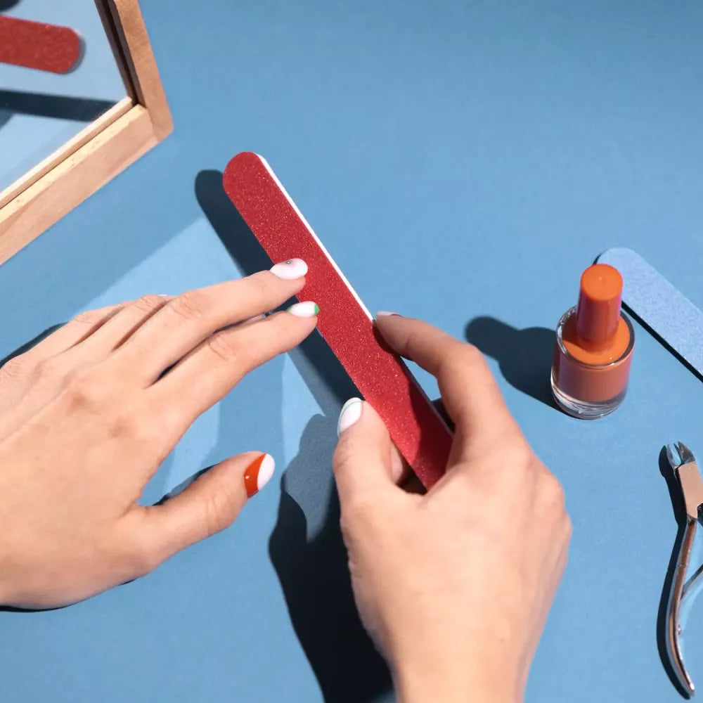 Double-sided professional nail file - health & beauty