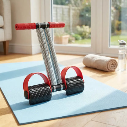 Double spring ab trimmer
