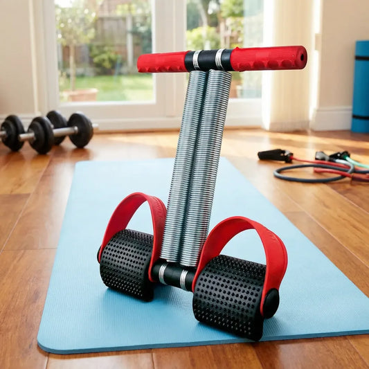 Double spring ab trimmer