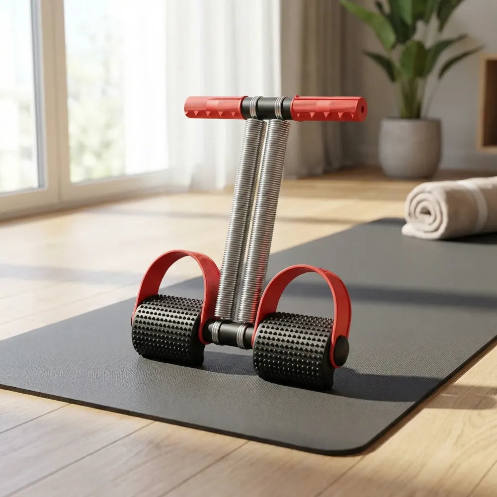 Double spring ab trimmer