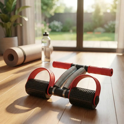 Double spring ab trimmer