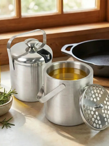 Double-Walled Stainless Ice Bucket