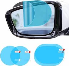 Anti-fog rearview mirror film