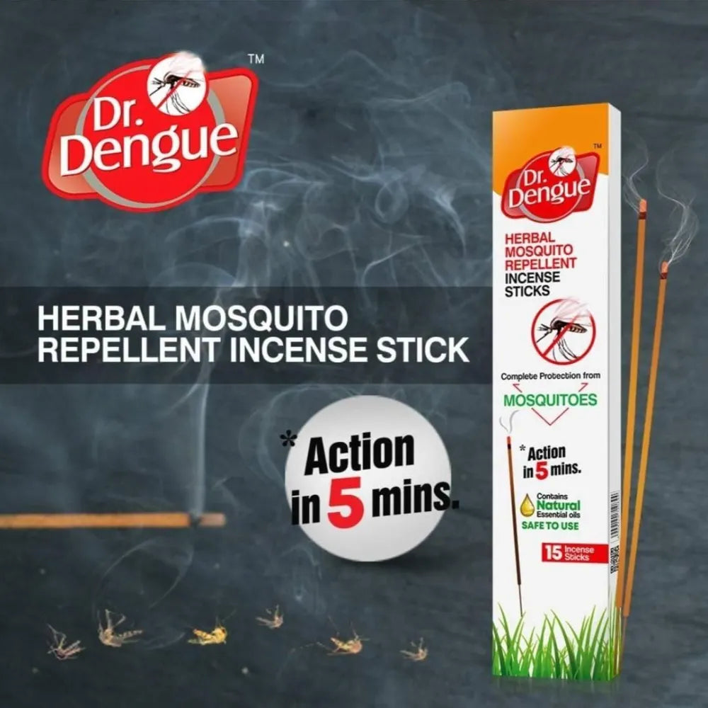 Dr. Dengue herbal mosquito repellent incense 15 sticks