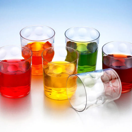 Drinking glass set – 6 pcs (300ml each) - home & kitchen