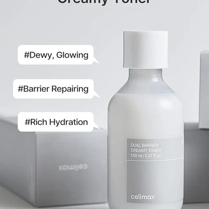 Dual barrier creamy toner – 150ml