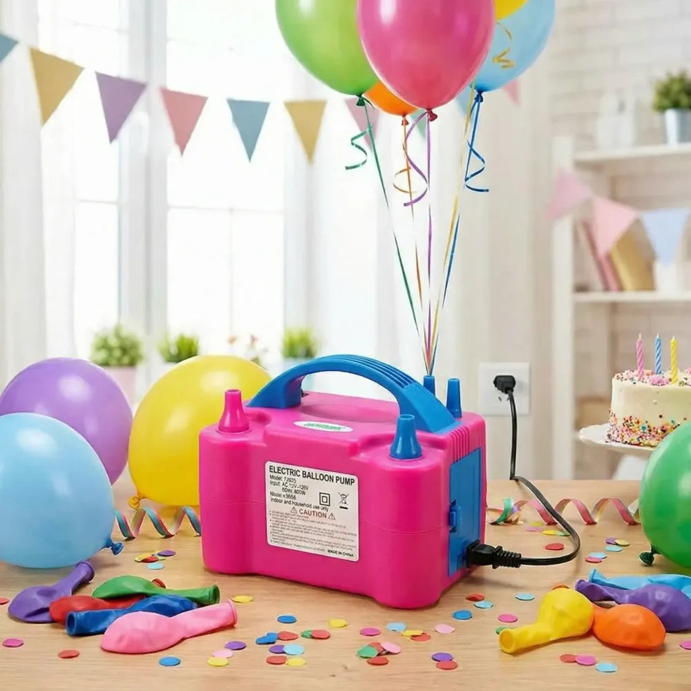 Dual nozzle balloon inflator - power & hand tools